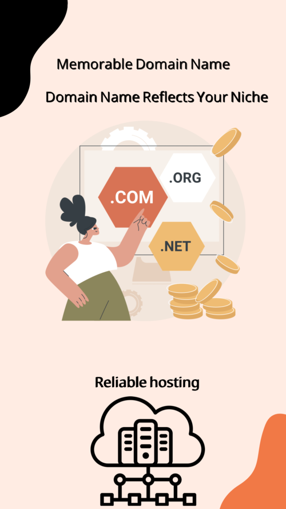 How to start a  blog in 2024 - Domain name should reflect your niche.
Domain name should be reliable
Hosting provider should be reiiable